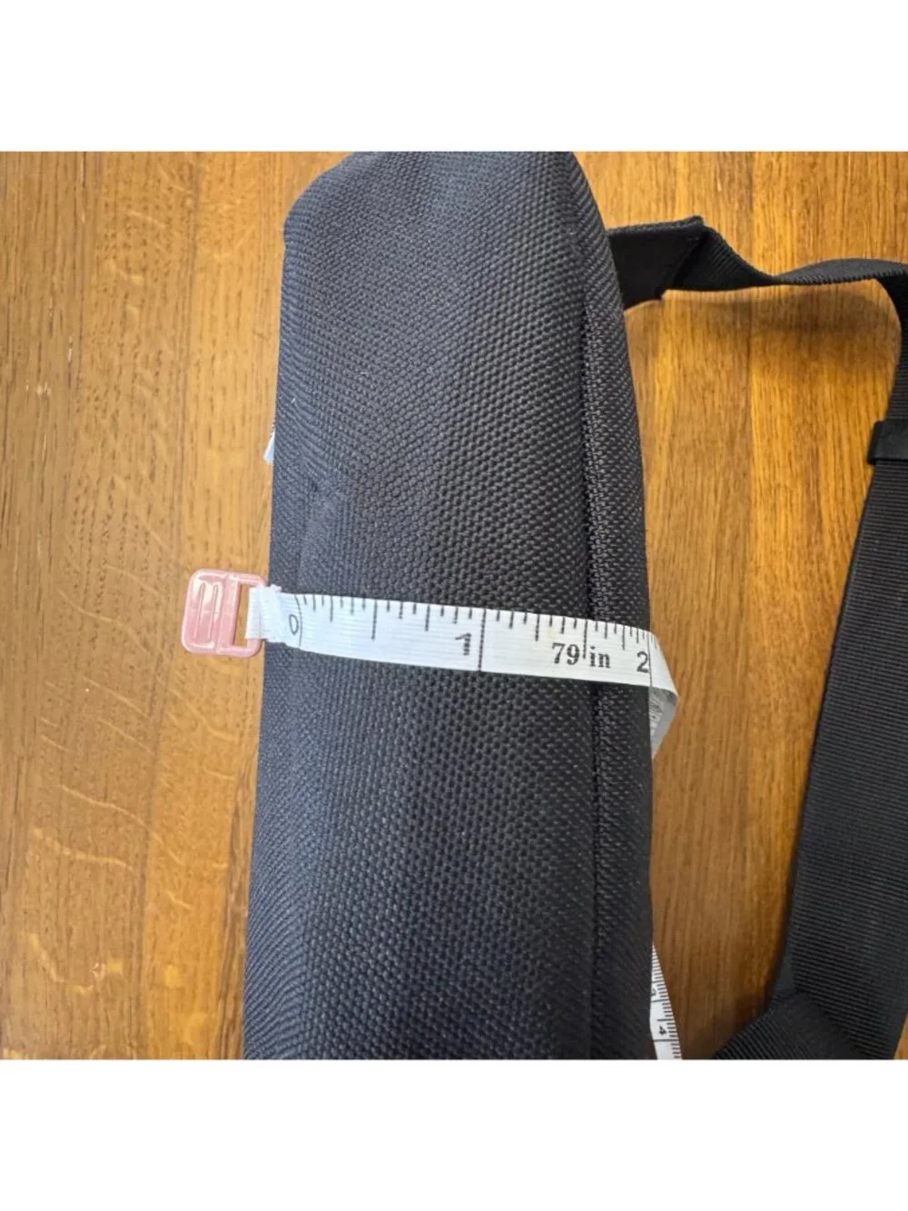 HERSCHEL SUPPLY CO. Settlement Hip Pack Black Waist Bag Adjustable Fanny Pack - Picture 8 of 12